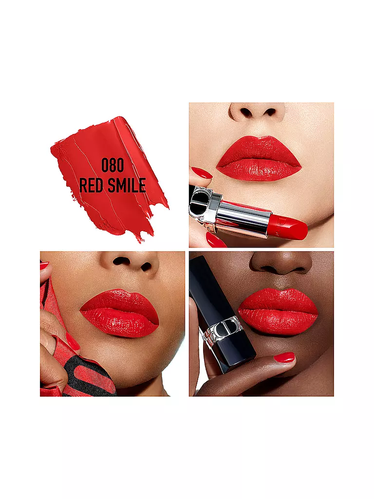 Dior rouge 2024 red smile